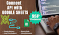 connect integrate any api to google sheets using appscript
