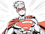 draw superhero character for you