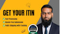 get your itin individual taxpayer number as irs caa