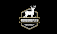 design high quality deer hunter or mini farmer logo