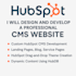 design and develop a professional hubspot cms website