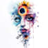 custom a watercolor tattoo design