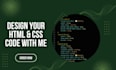 code custom HTML and CSS