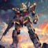 draw a mecha robot gundam illustrations