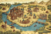 do map illustration map design fantasy map cartography map
