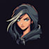 create a logo designer anime, fantasy