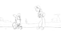 do 2d traditional animation, 2d hand drawn, frame by frame, line art animation