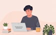 design a modern flat vector illustration for web or print