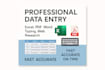 do digital marketing data entry and arabic translation
