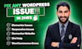fix wordpress bugs, errors, issues and crashed website