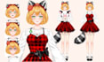 design and rig live2d model, 2d vtuber model, vtuber commission anime vtuber rig