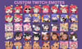 create custom twitch emotes, animated emotes, chibi emotes, vtuber for stream