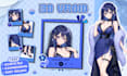 create 3d character model for vroid and vrchat avatar in unity