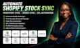 automate shopify stock sync inventory sync 3pl zapier quickbooks odoo order sync