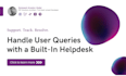 integrate a helpdesk with email inbox in your web app