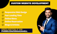 build a responsive restaurant website with online menu and booking