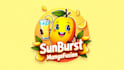 design mango drink lemonade juice logo with express delivery