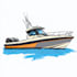 draw your boat portrait to vector