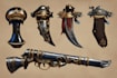 design unique weapons illustrations