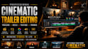 create cinematic movie trailer or teaser promo or glimpse