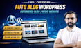 create wordpress website for automated blogs with n8n automation