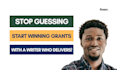 do grant research, grant writing, and grant application submission that win fund