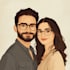 draw couple portrait for wedding illustration
