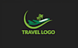 design travel, adventure, nature, camp, holiday mountain and hotel logo
