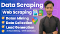 do data scraping, data mining, web scraping and lead generation