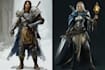 create original fantasy characters, dnd, concept art