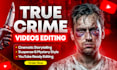 create true crime youtube , documentry and mystery videos