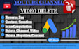delete video permanently and shutdown youtube channel