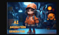 design an epic ai animated music video ai animation ai music video rap song