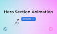 create animations and effects for wordpress pages