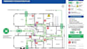 design life safety plan, emergency evacuation plan, fire safety plan, floor plan