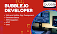 develop bubble web app, bubble mobile app in bubble io as a bubble io developer