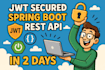 jwt secured spring boot rest API in 2 days