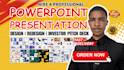 design powerpoint presentation, google slide, powerpoint template and pitch deck