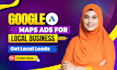 setup google map pack ads to get local leads and calls