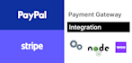 integrate a payment gateway using stripe or paypal