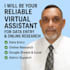 be your reliable virtual assistant for data entry and research