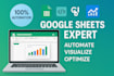 automate your google sheets and build dynamic dashboards