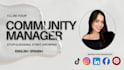 be your community manager