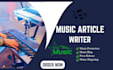 write a professional  music article for blogs or magazines
