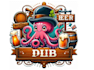 create retro brewery pub octopus logo