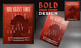 fiction and non fiction book cover design