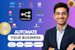be your ai automation expert with n8n, zapier, make com