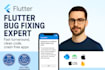 fix bugs and crashes in your flutter mobile app