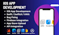 develop, fix, and publish ios apps using swift, swiftui, uikit, xcode, firebase