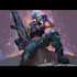 design cyberpunk and fantasy character splash art